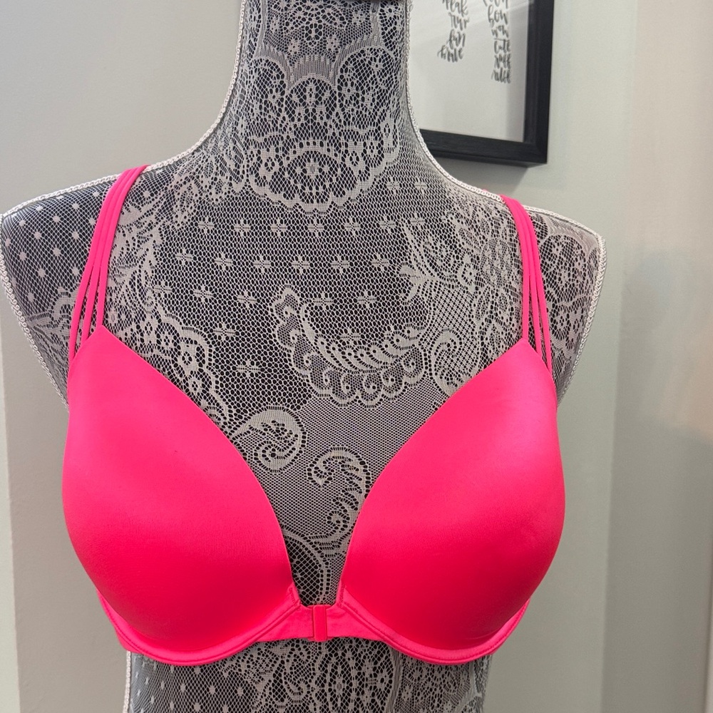 Victoria's Secret Hot Pink Push-Up Bra